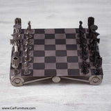 Reclaimed Auto Part Chess Set (Elevated)