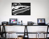 Pure Muscle Canvas Art