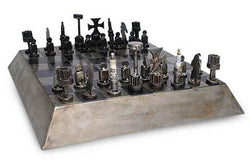 Battle On The Pyramid Chess Set