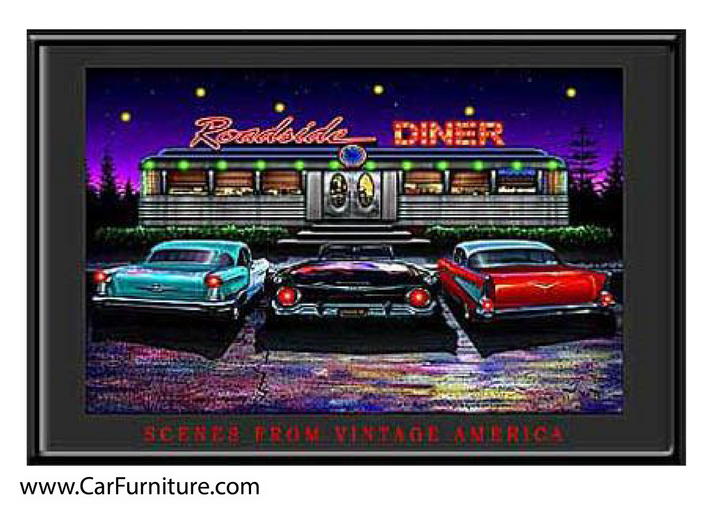 LED ライティング ポスターROAD SIDE of AMERICA LED ライティング ポスターROAD SIDE of AMERICA