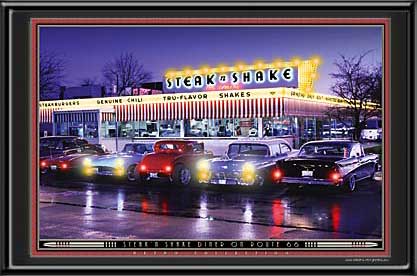 Steak'n Shake Diner (LED ART)