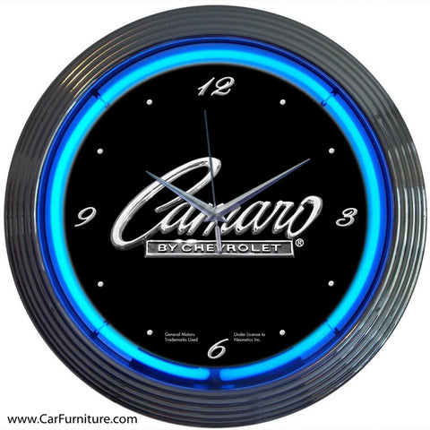 Camaro Neon Clock