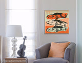 1966 GT Canvas Art