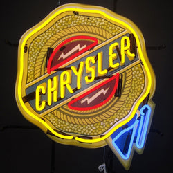 Chrysler Badge Neon Sign