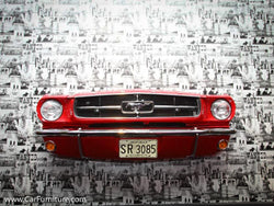 '65 Mustang Front End Wall Hanging