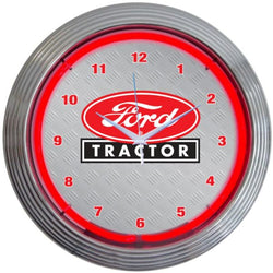 Ford-Tractors-Red-Neon-Wall-Clock-www.CarFurniture.com