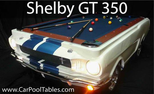 1965 Shelby GT-350 Pool Table