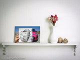 Camera vs Pencil Car Canvas Art
