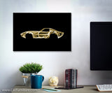 Chevy Corvette C3 Canvas Art
