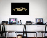 Chevy Corvette C3 Canvas Art