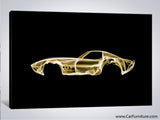 Chevy Corvette C3 Canvas Art