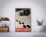 Circuit del Pozzo Italy 1927 Vintage Canvas Print