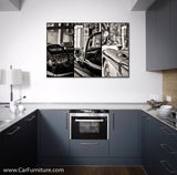 Classic Chevy Corvette Details Canvas Art