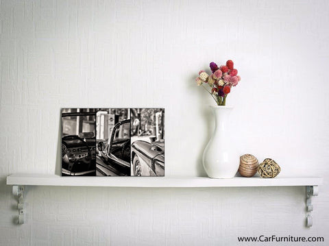 Classic Chevy Corvette Details Canvas Art