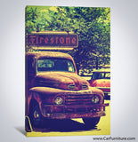 Classic Ford Truck Canvas Art