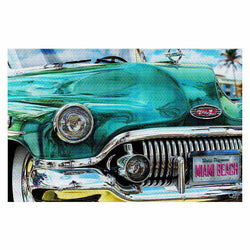 Teal-1951-Buick-Roadmaster-on-Miami-Beach-Retro-Art-Home-Decor-Tropical-Classic-Car-Area-Rug-Carpet-www.CarFurniture.com