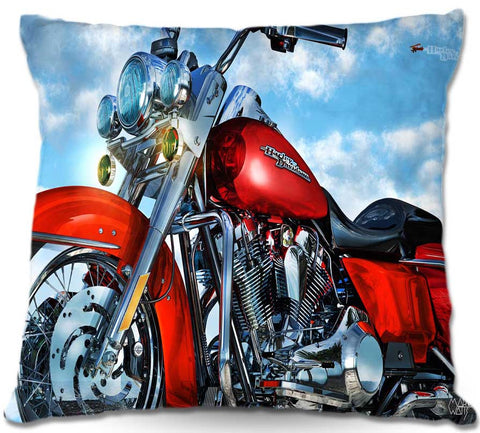 King of the Road Throw Pillow