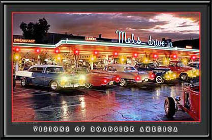 Mel's Drive-In (LED ART)