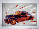 Midnight Vintage Cruiser Canvas Art