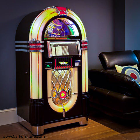 GLOSSY RETRO BUBBLER CD JUKEBOX