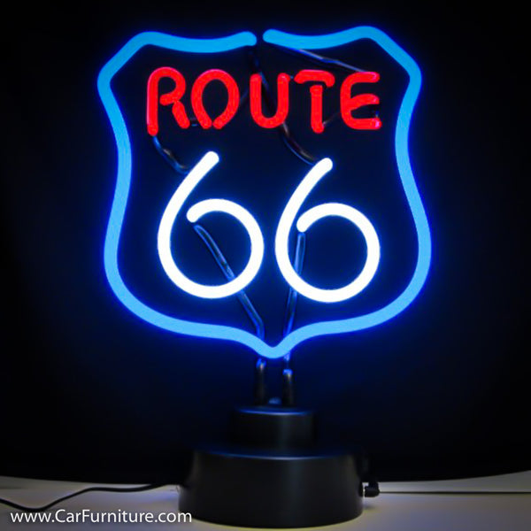 Route 66 Neon Sculpture