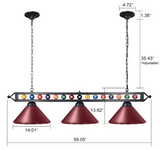 Billiard Ball Over-Table Pendant Lamp