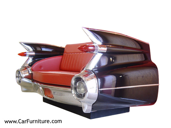 1959-Cadillac-Rear-End-Vintage-Retro-Sofa-Couch-Specialty-Furniture-Decor-www.CarFurniture.com