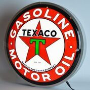 Texaco Motor Oil Backlit LED Lighted Sign