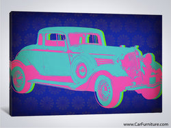 Vintage Retro Car Pop Art