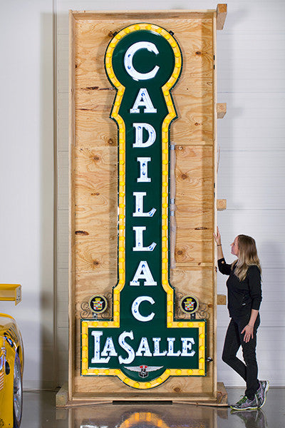 Cadillac LaSalle Neon Sign