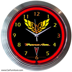 GM Trans Am Neon Clock